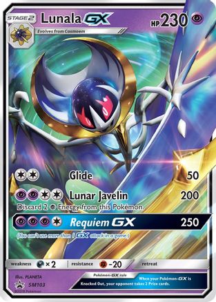 POKEMON TCG - Lunala GX - SM103 SM Promos - Promo