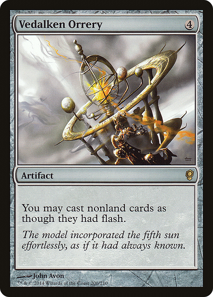 MAGIC: THE GATHERING  - Vedalken Orrery (CNS-206) - Conspiracy Foil