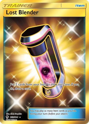 POKEMON TCG - Lost Blender (Secret) 233 SM  Lost Thunder - Secret Rare