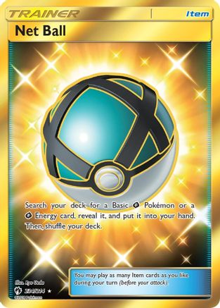 POKEMON TCG - Net Ball (Secret) 234 SM  Lost Thunder - Secret Rare