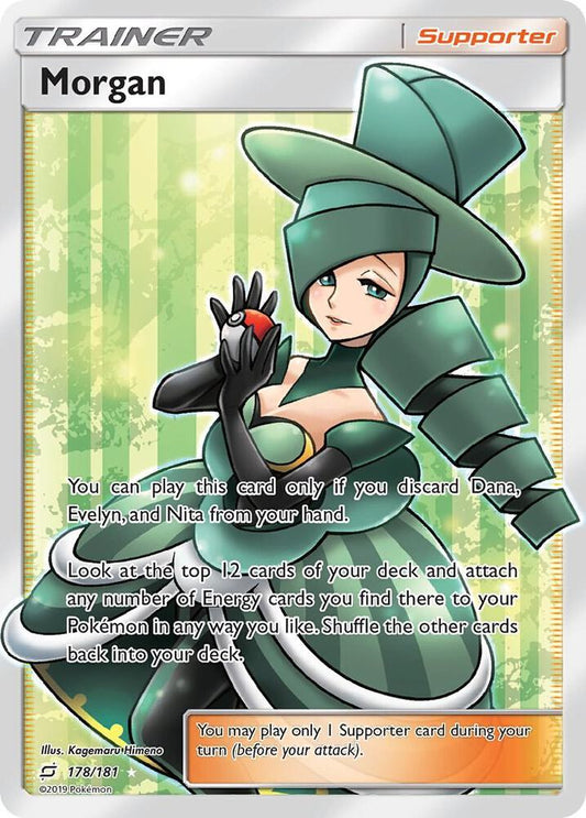 POKEMON TCG - MORGAN 178/181 TEAM UP FULL ART