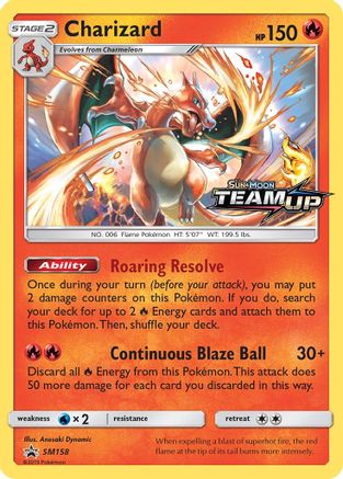 POKEMON TCG - Charizard SM158 SM Promos - Promo