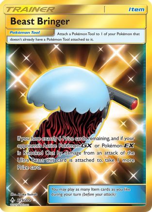 POKEMON TCG - Beast Bringer (Secret) 229 SM  Unbroken Bonds - Secret Rare