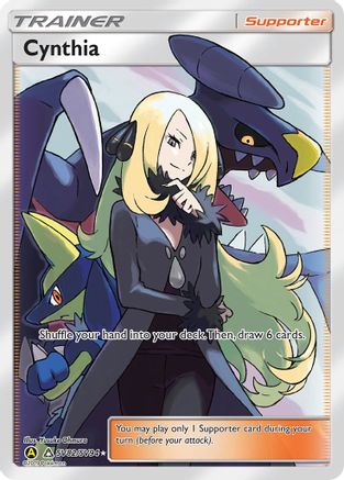 POKEMON TCG - Cynthia SV82/SV94 Hidden Fates Shiny Vault - Shiny Holo Rare