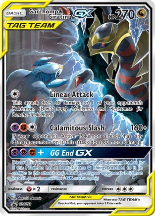 POKEMON TCG - Garchomp & Giratina GX SM193 SM Promos - Promo