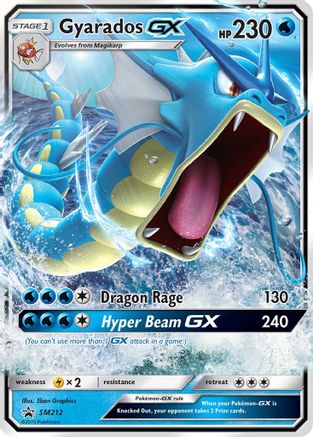 POKEMON TCG - Gyarados GX SM212 SM Promos - Promo