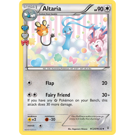 POKEMON TCG - ALTARIA RC24/RC32 GENERATIONS RADIANT COLLECTION
