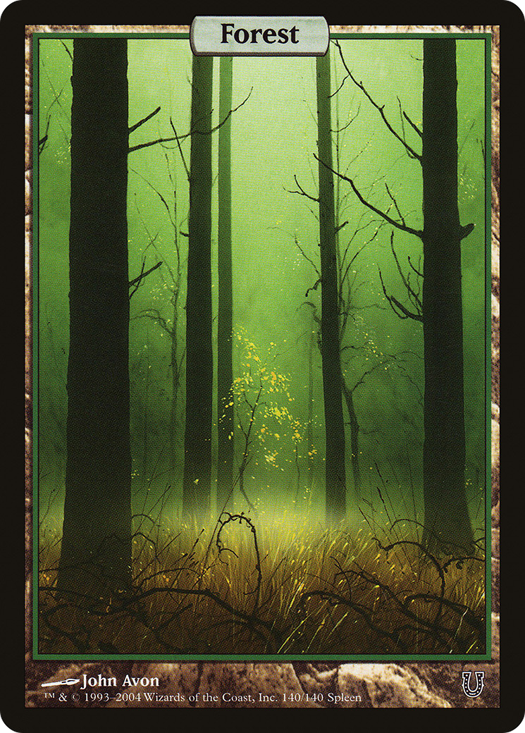 MAGIC: THE GATHERING  - Forest - Full Art (UNH-140) - Unhinged