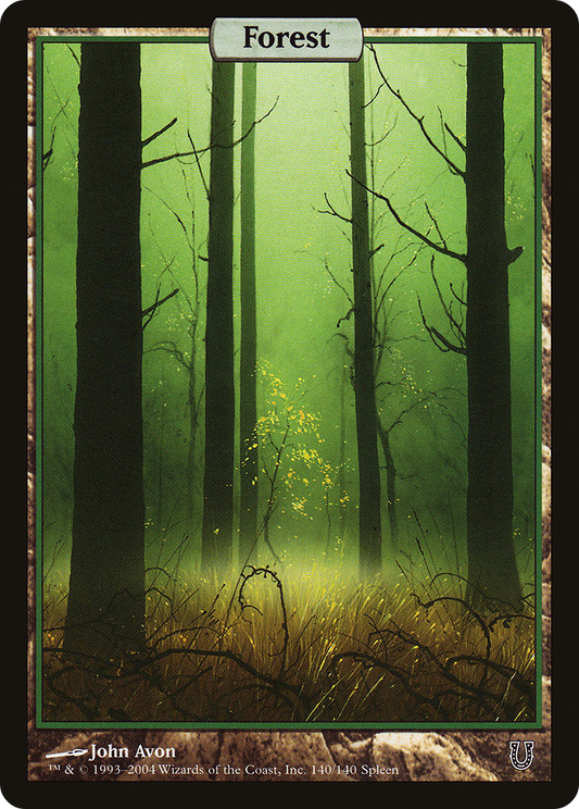 MAGIC: THE GATHERING  - Forest - Full Art (UNH-140) - Unhinged