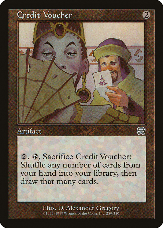 MAGIC: THE GATHERING  - Credit Voucher (MMQ-289) - Mercadian Masques Foil