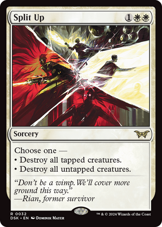 MAGIC: THE GATHERING  - Split Up (DSK-032) - Duskmourn: House of Horror