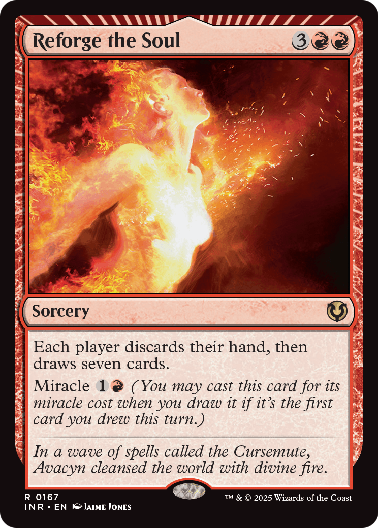 MAGIC: THE GATHERING  - Reforge the Soul (INR-167) - Innistrad Remastered: (miracle)