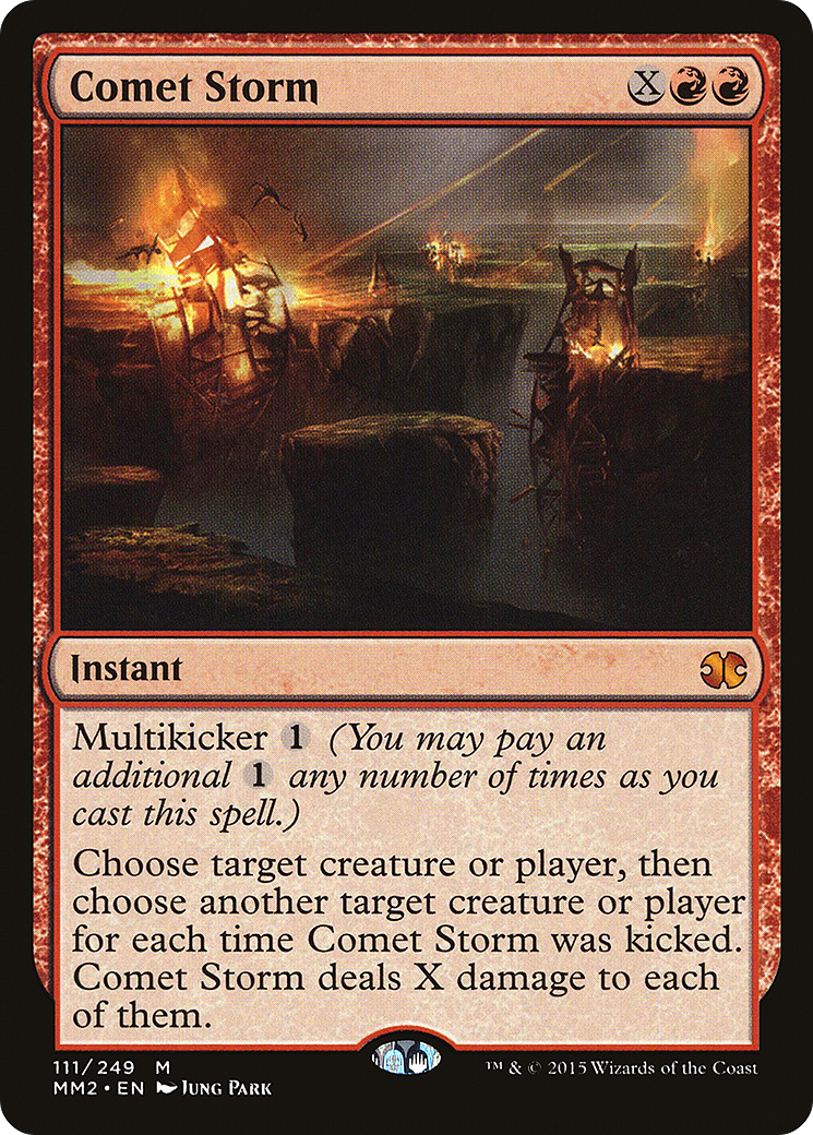 MAGIC: THE GATHERING  - Comet Storm (MM2-111) - Modern Masters 2015