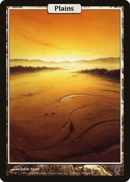 MAGIC: THE GATHERING  - Plains - Full Art (UNH-136) - Unhinged