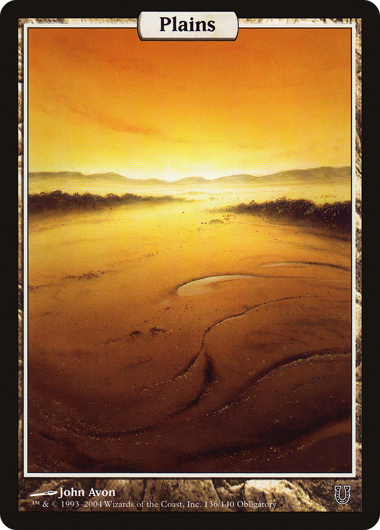 MAGIC: THE GATHERING  - Plains - Full Art (UNH-136) - Unhinged Foil