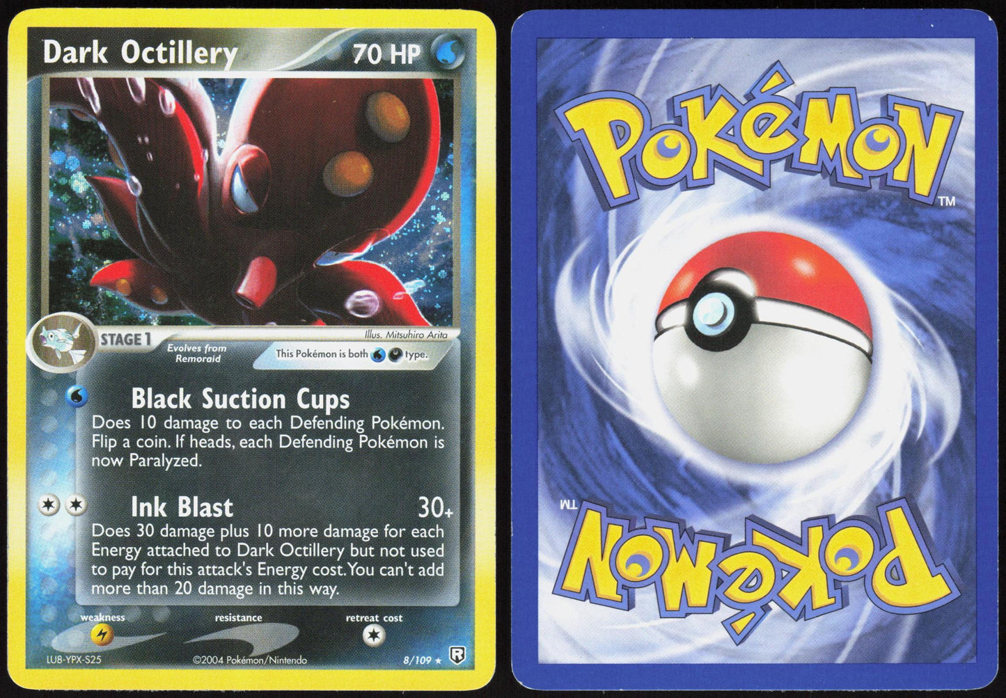 DARK OCTILLERY 8/109 TEAM ROCKET RETURNS POKEMON RARE LP