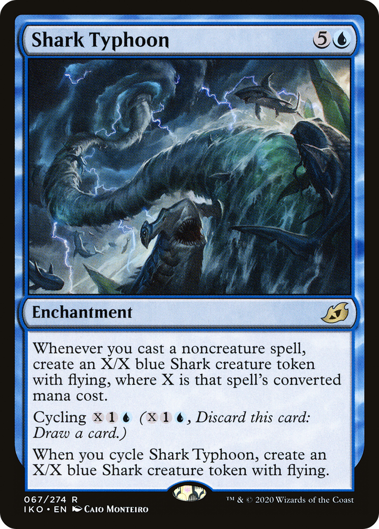 MAGIC: THE GATHERING  - Shark Typhoon (IKO-067) - Ikoria: Lair of Behemoths