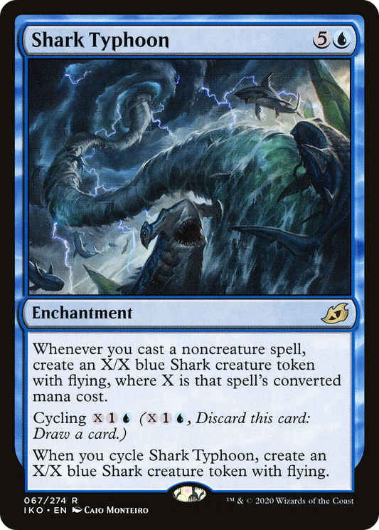 MAGIC: THE GATHERING  - Shark Typhoon (IKO-067) - Ikoria: Lair of Behemoths Foil