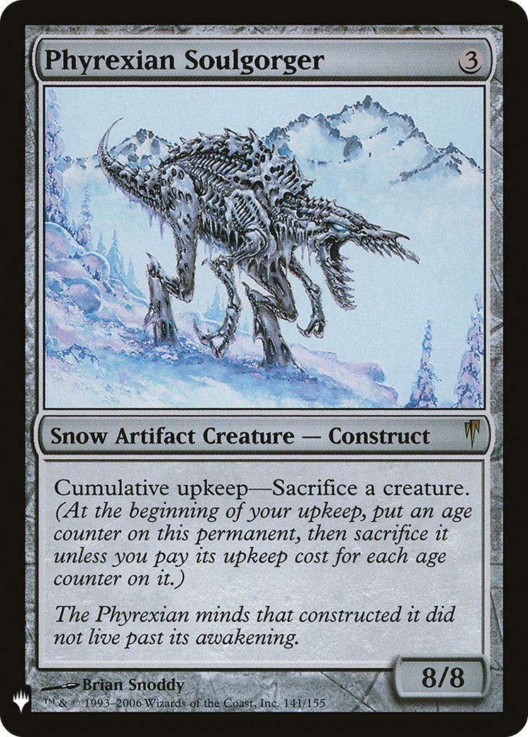 MAGIC: THE GATHERING  - Phyrexian Soulgorger (LIST-CSP-141) - The List