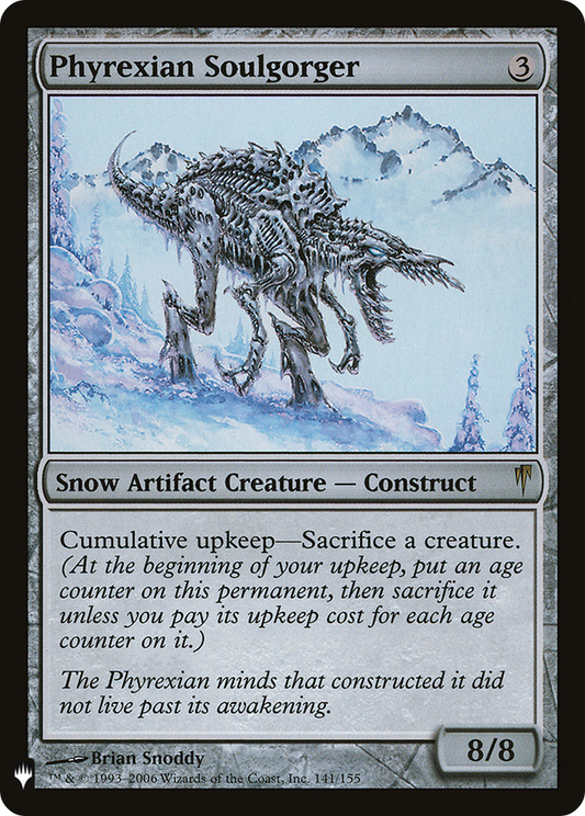 MAGIC: THE GATHERING  - Phyrexian Soulgorger (LIST-CSP-141) - The List