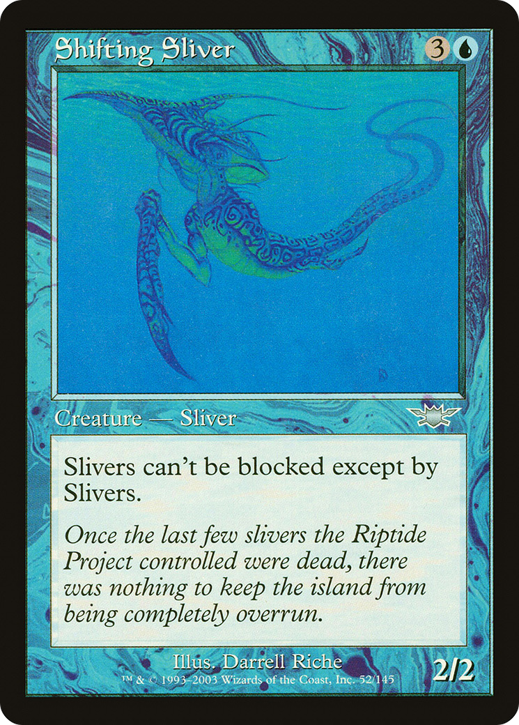 MAGIC: THE GATHERING  - Shifting Sliver (LGN-052) - Legions Foil