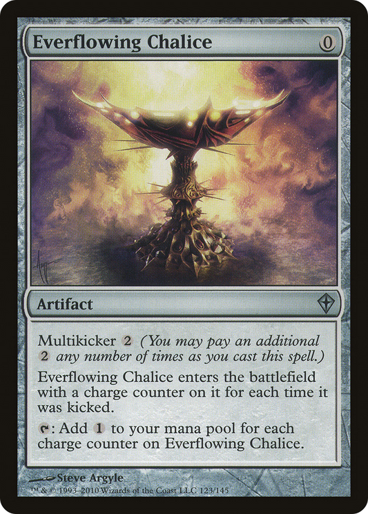 MAGIC: THE GATHERING  - Everflowing Chalice (WWK-123) - Worldwake