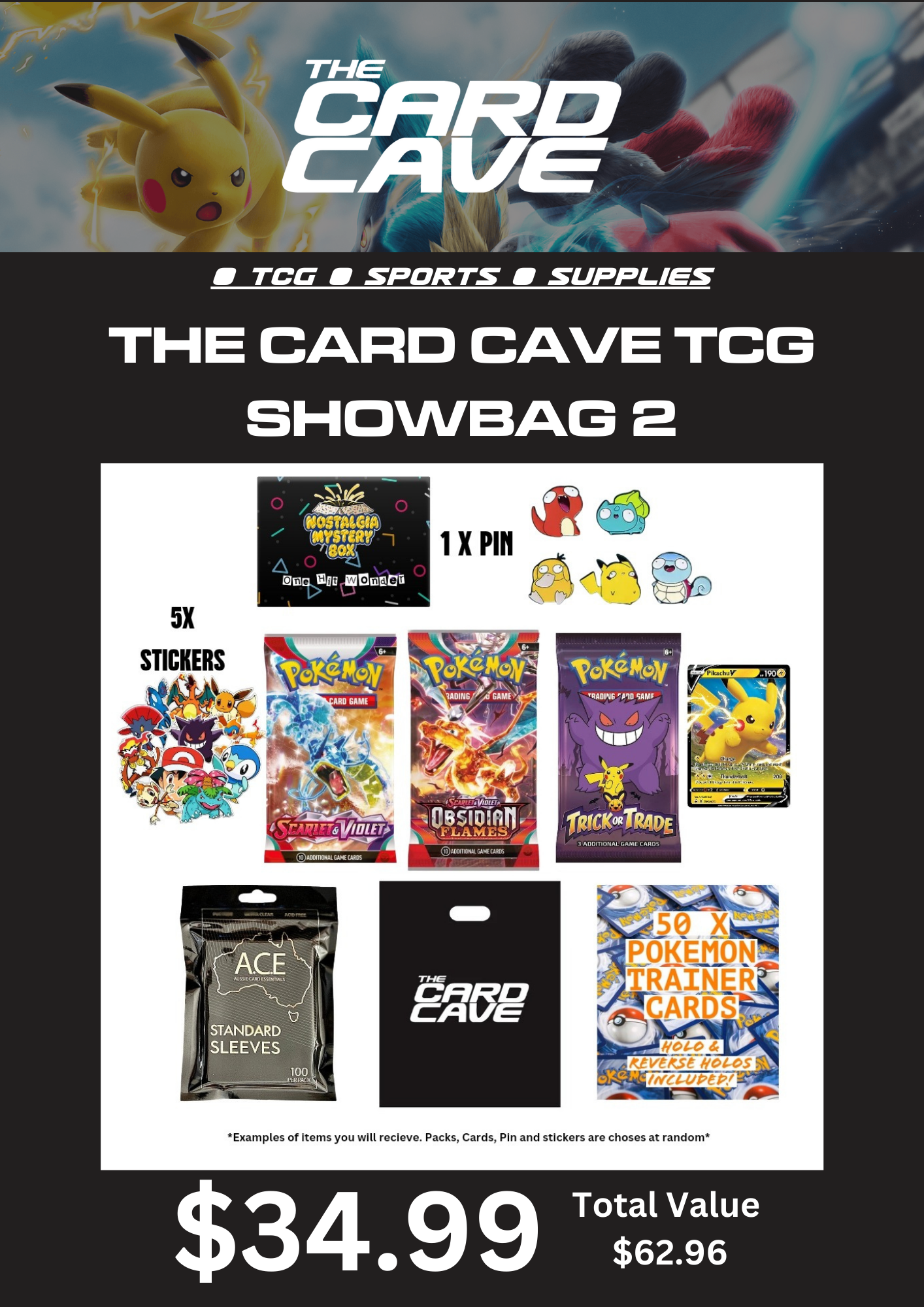 The Card Cave Pokemon Showbag 2
