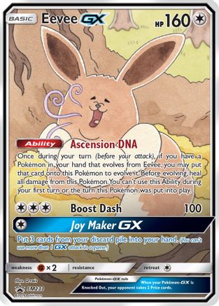 POKEMON TCG - Eevee GX SM233 SM Promos - Promo