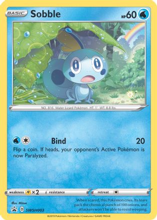 POKEMON TCG - Sobble SWSH003 SWSH Sword & Shield Promo Cards - Promo