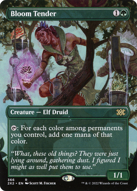 MAGIC: THE GATHERING  - Bloom Tender (Borderless) (2X2-366) - Double Masters 2022