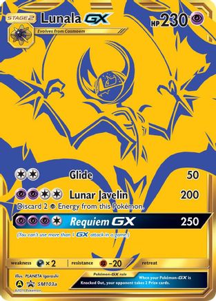 POKEMON TCG - Lunala GX SM103a SM Promos - Promo