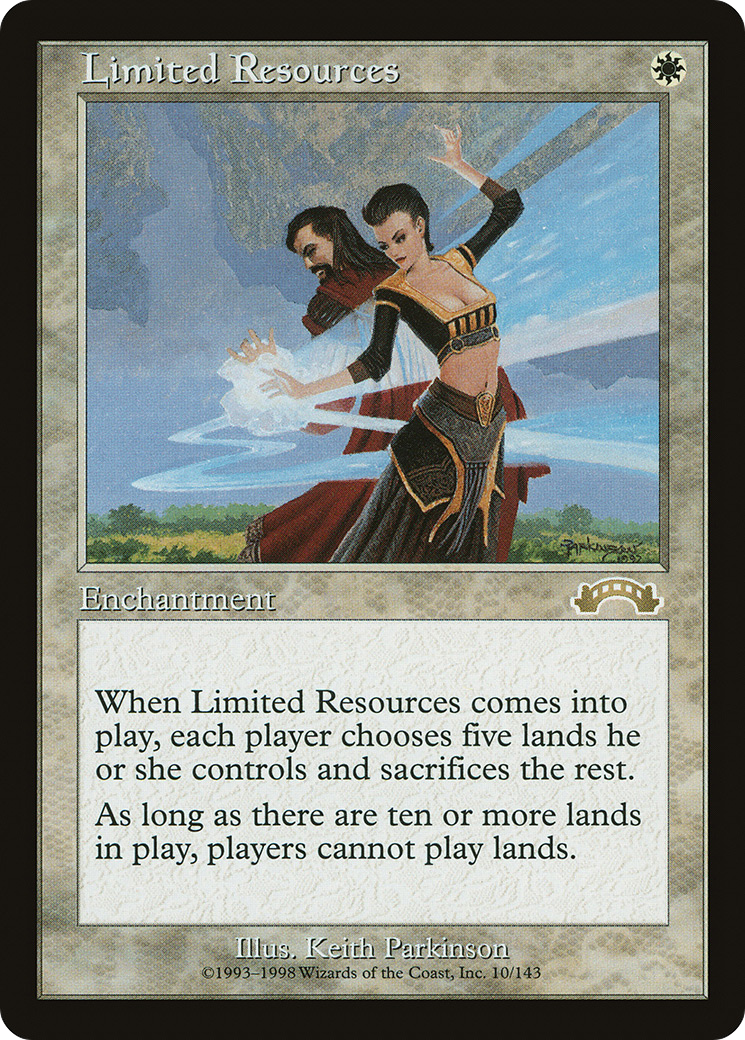 MAGIC: THE GATHERING  - Limited Resources (EXO-010) - Exodus