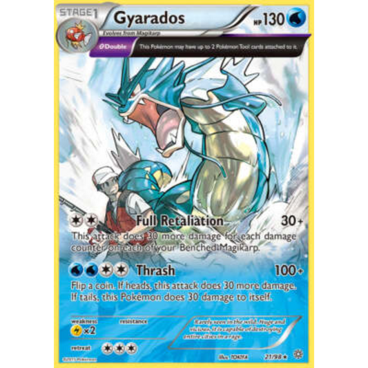 POKEMON TCG - GYARADOS 21/98 ANCIENT ORIGINS HOLO