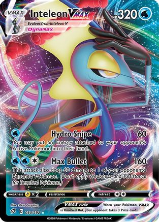 POKEMON TCG - Inteleon VMAX 050/192 SWSH02 Rebel Clash - Ultra Rare