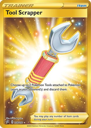 POKEMON TCG - Tool Scrapper (Secret) 208/192 SWSH02 Rebel Clash - Secret Rare