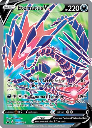 POKEMON TCG - Eternatus V SWSH044/307 SWSH Sword & Shield Promo Cards - Promo