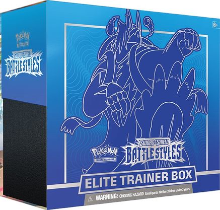 POKEMON TCG - Battle Styles Elite Trainer Box [Rapid Strike Urshifu] (Blue)