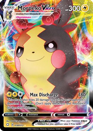 POKEMON TCG - Morpeko VMAX 038/072 Shining Fates - Ultra Rare