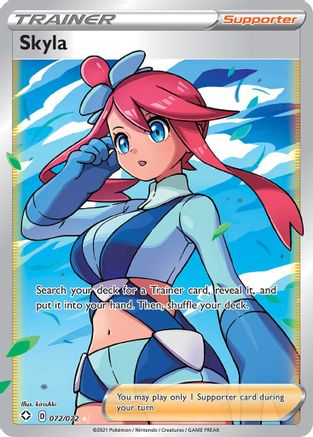 POKEMON TCG - Skyla (Full Art) 072/072 Shining Fates - Ultra Rare