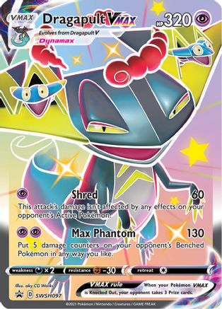 POKEMON TCG - Dragapult VMAX SWSH097 SWSH Sword & Shield Promo Cards - Promo