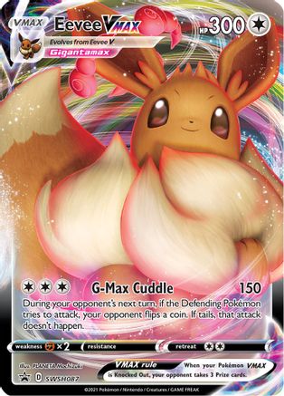 POKEMON TCG - Eevee VMAX SWSH087 SWSH Sword & Shield Promo Cards - Promo