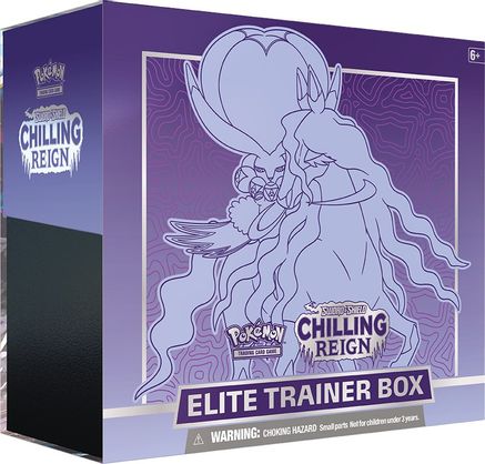 POKEMON TCG - Chilling Reign Elite Trainer Box [Shadow Rider Calyrex]