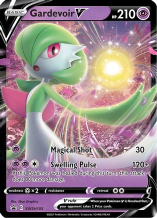 POKEMON TCG - Gardevoir V SWSH105/307 SWSH Sword & Shield Promo Cards - Promo