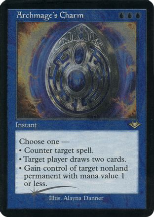 MAGIC: THE GATHERING  - Archmage's Charm (Retro Frame) (Foil Etched) (MH1-007) - Modern Horizons Foil