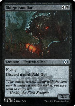 MAGIC: THE GATHERING  - Skirge Familiar (Foil Etched) (MH2-276) - Modern Horizons 2 Foil