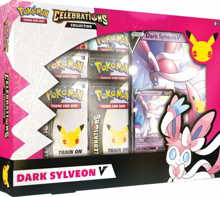 POKEMON TCG - Celebrations Collection [PAIR] Dark Sylveon & Lance's Charizard