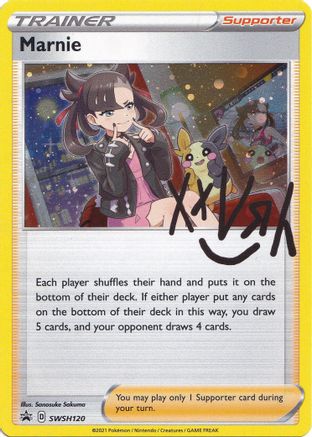 POKEMON TCG - Marnie SWSH120 SWSH Sword & Shield Promo Cards - Promo