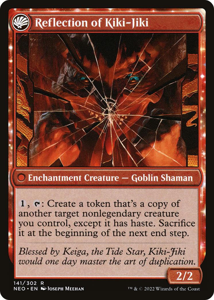 MAGIC: THE GATHERING  - Fable of the Mirror-Breaker (NEO-141) - Kamigawa: Neon Dynasty: (fandfc, enchantment)