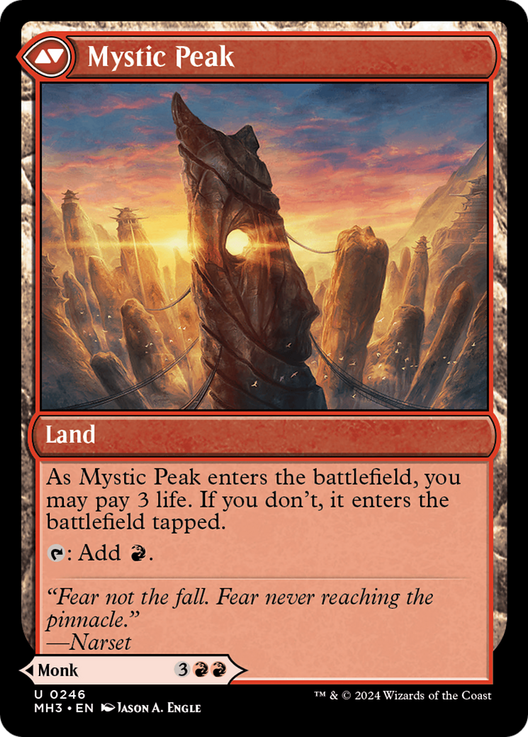 MAGIC: THE GATHERING  - Pinnacle Monk (MH3-246) - Modern Horizons 3