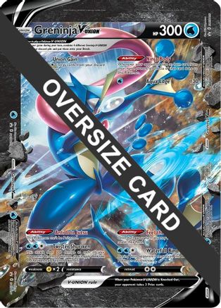 POKEMON TCG - Greninja V-UNION Jumbo Cards - Promo